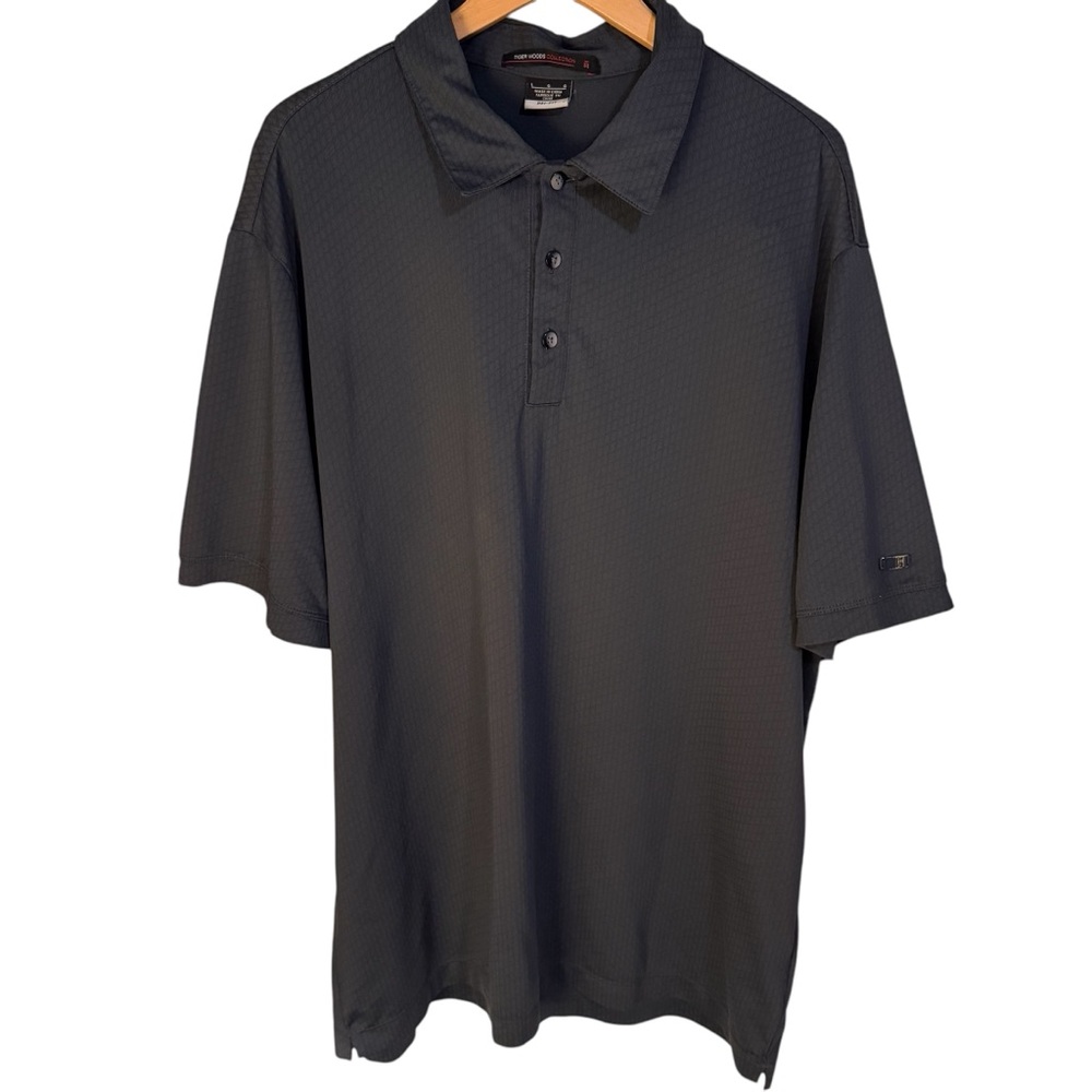 Nike Tiger Woods Collection Dri-Fit Men's Golf Polo Size Large 401413-058